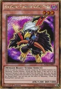 Blackwing - Pinaki the Waxing Moon PGL2-EN007 1st Edition Yu-Gi-Oh card from Premium Gold: Return of the Bling