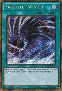 Parallel Twister PGL2-EN019 1st Edition Yu-Gi-Oh card from Premium Gold: Return of the Bling