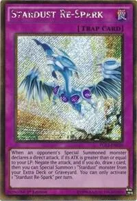 Stardust Re-Spark PGL2-EN020 1st Edition Yu-Gi-Oh card from Premium Gold: Return of the Bling