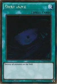 Dark Hole PGL2-EN089 Unlimited Yu-Gi-Oh card from Premium Gold: Return of the Bling