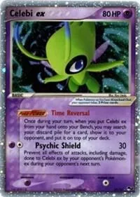Celebi ex Holo #017/017 Holofoil Pokémon card from POP Series 2