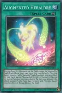 Augmented Heraldry WSUP-EN005 Yu-Gi-Oh card from World Superstars