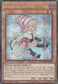 Gagaga Sister WSUP-EN006 Yu-Gi-Oh card from World Superstars