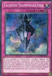 Tachyon Transmigration WSUP-EN012 Yu-Gi-Oh card from World Superstars