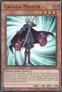 Gagaga Mancer WSUP-EN028 Yu-Gi-Oh card from World Superstars