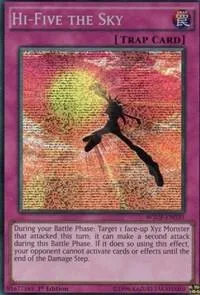 Hi-Five the Sky WSUP-EN030 Yu-Gi-Oh card from World Superstars
