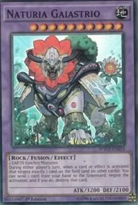 Naturia Gaiastrio WSUP-EN033 Yu-Gi-Oh card from World Superstars