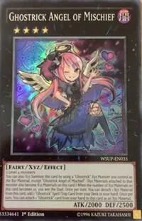 Ghostrick Angel of MIschief WSUP-EN035 Yu-Gi-Oh card from World Superstars