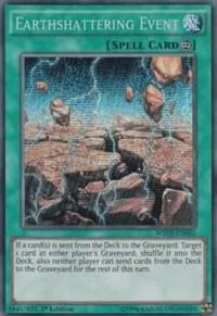 Earthshattering Event WSUP-EN042 Yu-Gi-Oh card from World Superstars
