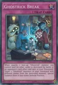 Ghostrick Break WSUP-EN043 Yu-Gi-Oh card from World Superstars