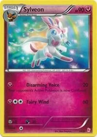 Sylveon #15 - Non-Holo #15/30 Pokémon card from XY Trainer Kit: Sylveon & Noivern
