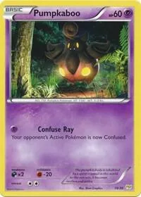 Pumpkaboo #18 #18/30 Pokémon card from XY Trainer Kit: Sylveon & Noivern