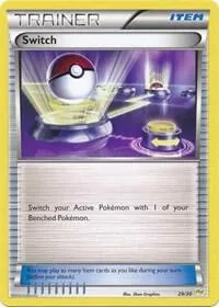 Switch Noivern #4/30 Pokémon card from XY Trainer Kit: Sylveon & Noivern