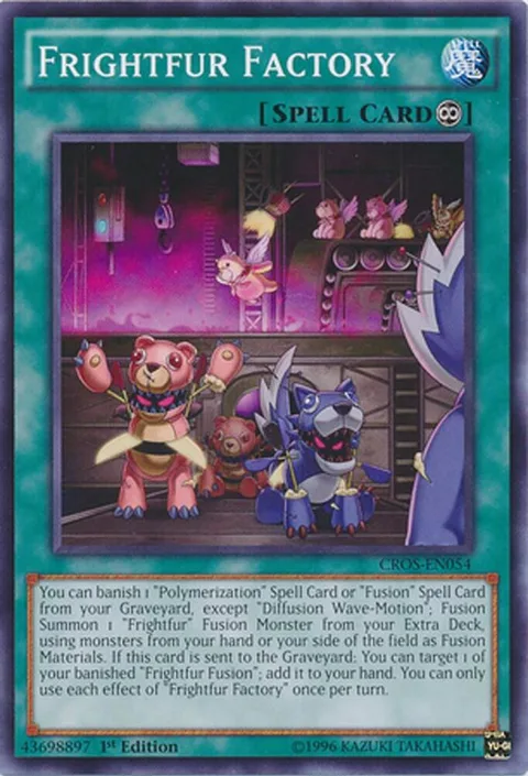 Frightfur Factory CROS-EN054 Unlimited Yu-Gi-Oh card from Crossed Souls