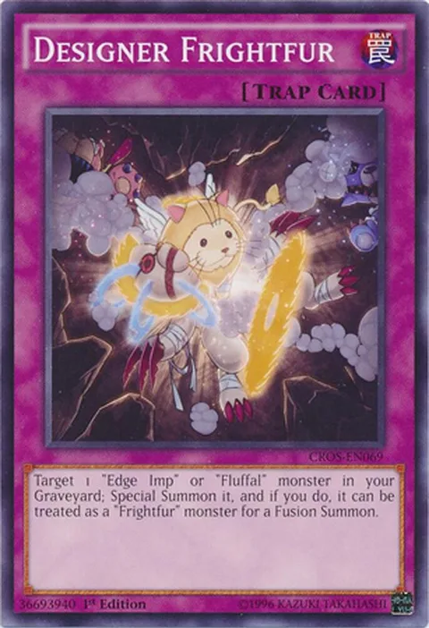 Designer Frightfur CROS-EN069 Unlimited Yu-Gi-Oh card from Crossed Souls