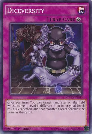 Diceversity CROS-EN080 Yu-Gi-Oh card from Crossed Souls