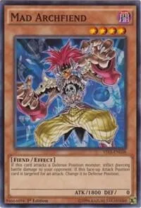 Mad Archfiend YS15-ENL08 Yu-Gi-Oh card from Starter Deck: Dark Legion