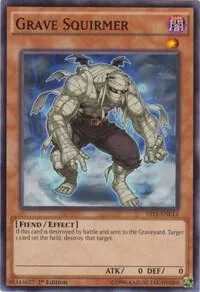 Grave Squirmer YS15-ENL13 Yu-Gi-Oh card from Starter Deck: Dark Legion