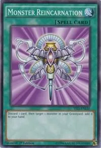 Monster Reincarnation YS15-ENL16 Yu-Gi-Oh card from Starter Deck: Dark Legion