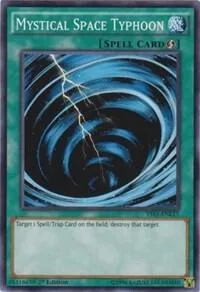 Mystical Space Typhoon YS15-ENL17 Yu-Gi-Oh card from Starter Deck: Dark Legion