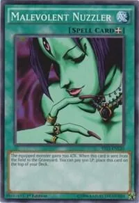 Malevolent Nuzzler YS15-ENL20 Yu-Gi-Oh card from Starter Deck: Dark Legion