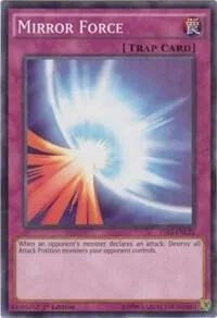 Mirror Force Shatterfoil YS15-ENL22 Yu-Gi-Oh card from Starter Deck: Dark Legion
