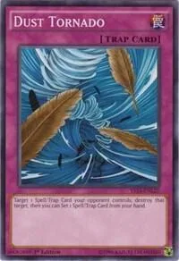 Dust Tornado YS15-ENL25 Yu-Gi-Oh card from Starter Deck: Dark Legion