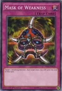 Mask of Weakness YS15-ENL26 Yu-Gi-Oh card from Starter Deck: Dark Legion