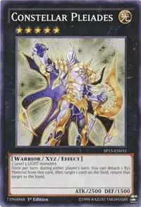 Constellar Pleiades SP15-EN035 Yu-Gi-Oh card from Star Pack ARC-V