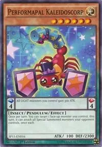 Performapal Kaleidoscorp SP15-EN016 Yu-Gi-Oh card from Star Pack ARC-V