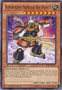 Superheavy Samurai Big Benkei SP15-EN017 Yu-Gi-Oh card from Star Pack ARC-V