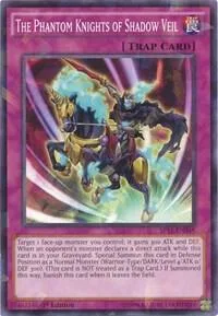 The Phantom Knights of Shadow Veil Shatterfoil SP15-EN048 Yu-Gi-Oh card from Star Pack ARC-V