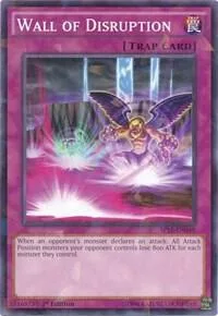 Wall of Disruption Shatterfoil SP15-EN049 Yu-Gi-Oh card from Star Pack ARC-V