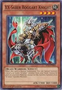 XX-Saber Boggart Knight SP15-EN006 Yu-Gi-Oh card from Star Pack ARC-V