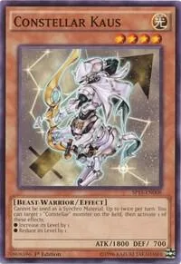 Constellar Kaus SP15-EN008 Yu-Gi-Oh card from Star Pack ARC-V