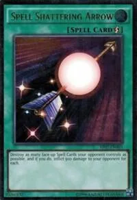 Spell Shattering Arrow Ultimate Rare AP07-EN003 Yu-Gi-Oh card from Astral Pack 7
