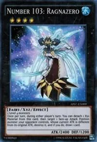 Number 103: Ragnazero AP07-EN009 Yu-Gi-Oh card from Astral Pack 7