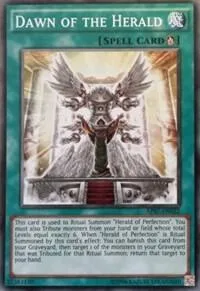 Dawn of the Herald AP07-EN022 Yu-Gi-Oh card from Astral Pack 7