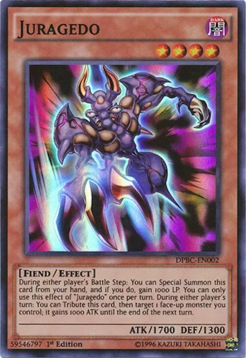 Juragedo DPBC-EN002 Yu-Gi-Oh card from Duelist Pack: Battle City