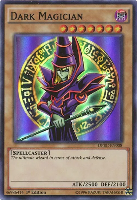 Dark Magician DPBC-EN008 Yu-Gi-Oh card from Duelist Pack: Battle City