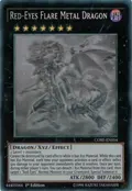 Red-Eyes Flare Metal Dragon (Ghost Rare) CORE-EN054