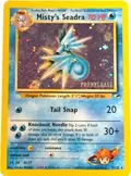 Misty's Seadra (Prerelease) #009/132
