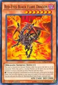Red-Eyes Black Flare Dragon LDK2-ENJ02