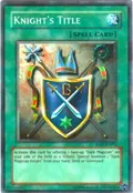 Knight's Title (Reshef of Destruction) (Super Rare) ROD-EN002