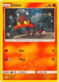 Litten - 24/149 (Cosmos Holo) #024/149
