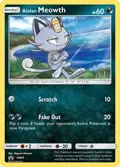 Alolan Meowth #SM43