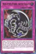 Red-Eyes Fang with Chain LEDU-EN004