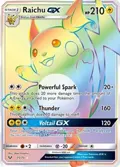 Raichu GX (Secret) #75/73