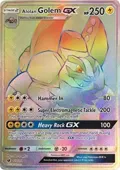 Alolan Golem GX (Secret) #113/111