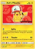Ash's Pikachu #SM109